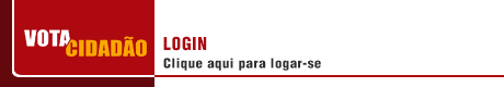 Logar-se no Vota Cidadão