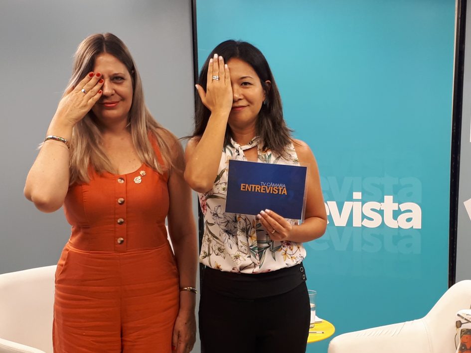 TV Câmara Entrevista analisa dificuldades e direitos de quem enxerga com apenas um olho