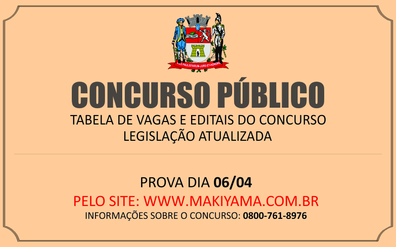 CONCURSO PÚBLICO