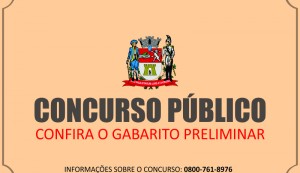 Gabarito Preliminar  – Concurso Público Câmara Jacareí