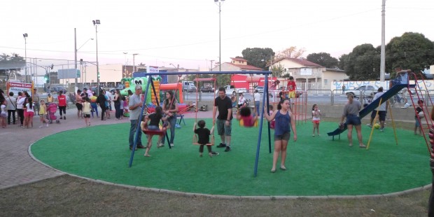 Nova praça de esporte e lazer do Parque Brasil é entregue à população