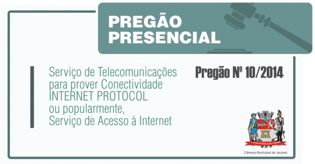 PREGÃO PRESENCIAL Nº 10/2014