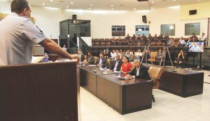 Audiência Pública realizada da Câmara debate a segurança em Jacareí