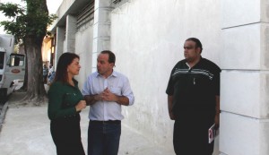 Rose Gaspar visita obras de revitalização do Mercado Municipal