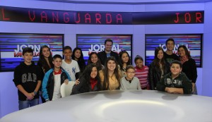 Vereadores Jovens visitam TV Vanguarda