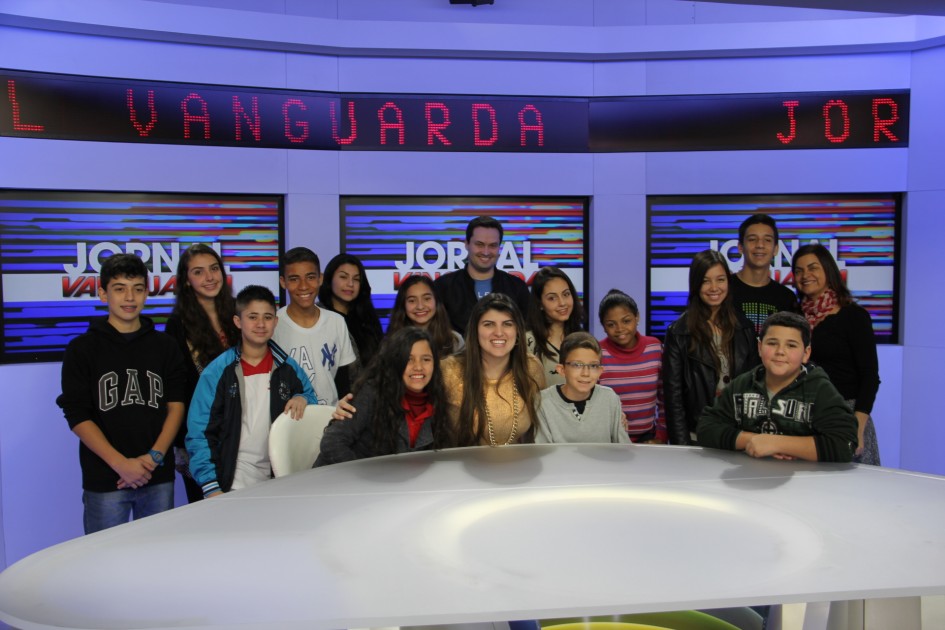 Vereadores Jovens visitam TV Vanguarda