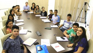 Vereadores Jovens reúnem-se para discutir criação de projetos de lei