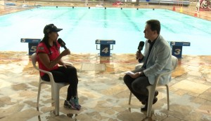 Nadadora Daynara de Paula é a convidada do ‘Gente em Destaque’ do próximo domingo