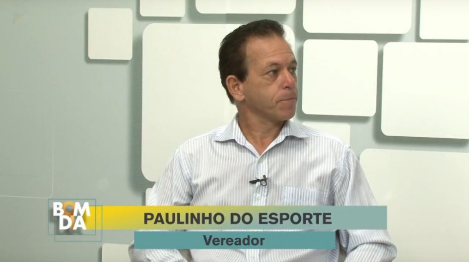 Paulinho do Esporte participa do programa Bom dia Jacareí