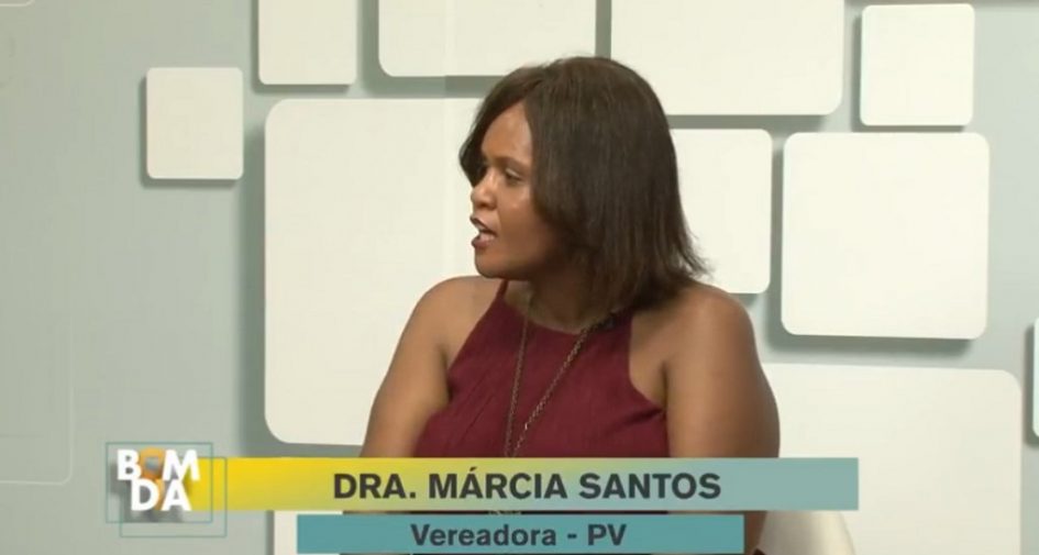 Vereadora Márcia Santos é entrevistada no programa Bom Dia Jacareí