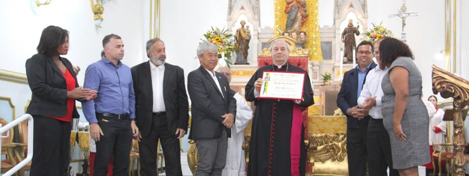 Câmara concede Título de Cidadania a Bispo Bom José Valmor