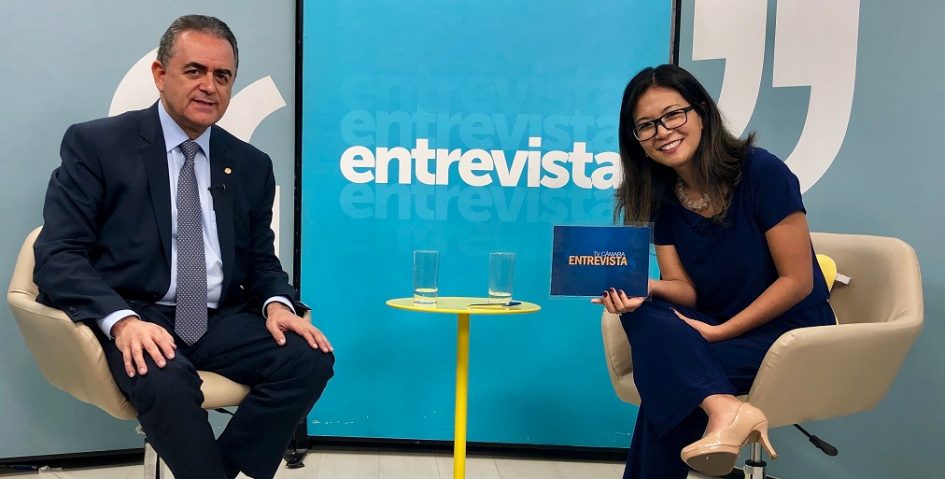TV Câmara Jacareí entrevista deputado federal Luiz Flávio Gomes