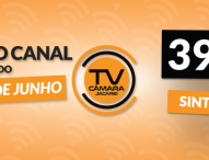 TV Câmara Jacareí passará a ser sintonizada no canal 39.2 UHF digital
