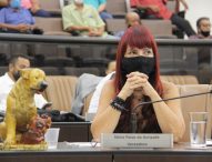 Sônia faz indicação para capina no EducaMais Parque Santo Antônio