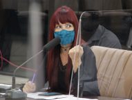 Sônia busca informações sobre instalação de antena de telefonia móvel no Jardim Santa Maria