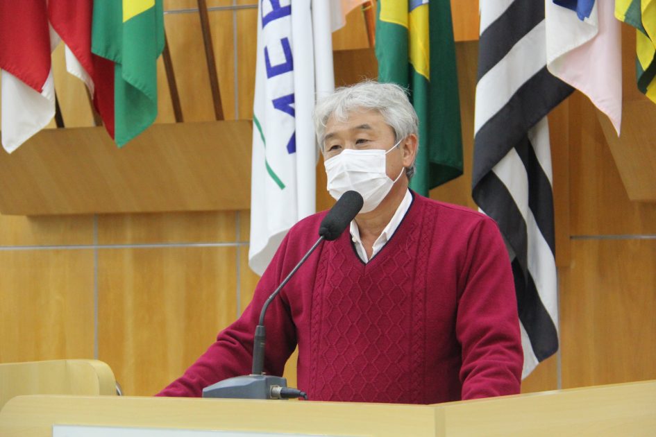 Edgard Sasaki pede solução urgente para drenagem de rua no Jardim Jacinto