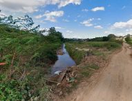 Paulinho do Esporte pede limpeza em córrego da região leste de Jacareí