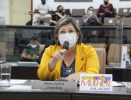 Maria Amélia pede faixa de pedestres na Rodovia Nilo Máximo