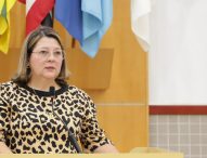 Maria Amélia solicita poda de árvore na Rua das Prímulas, no Jardim Primavera