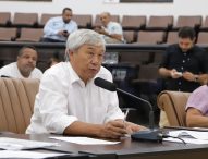 Edgard Sasaki pede conclusão de obra de canalização no Jardim Rio Comprido