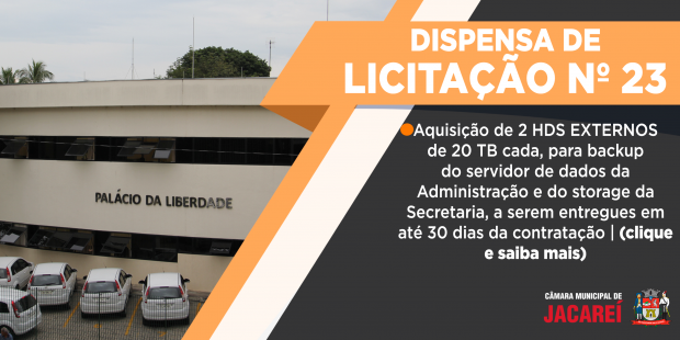 DISPENSA Nº 23/2025