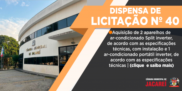 DISPENSA Nº 40/2025