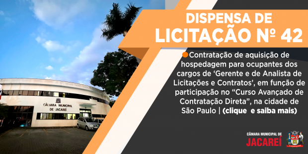 DISPENSA Nº 42/2025