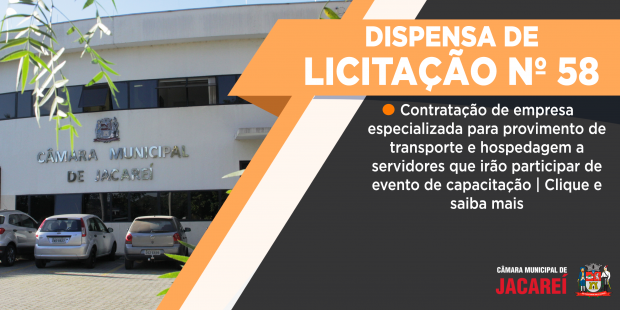 DISPENSA Nº 58/2025