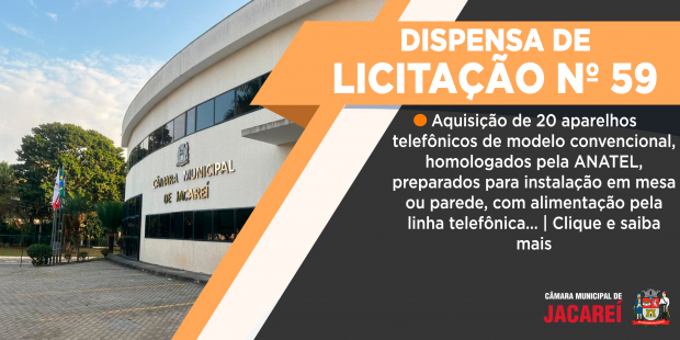 DISPENSA Nº 59/2025
