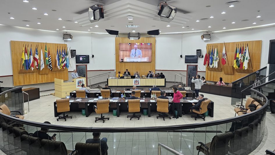 Câmara Municipal aprova três projetos na 29ª sessão do ano