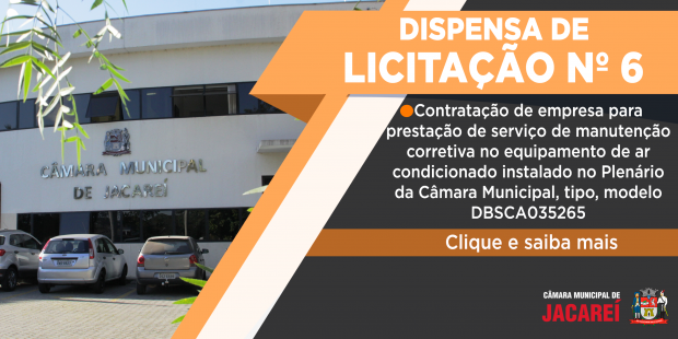 DISPENSA Nº 06/2026