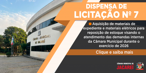 DISPENSA Nº 07/2026