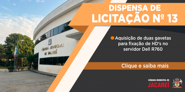 DISPENSA Nº 13/2026