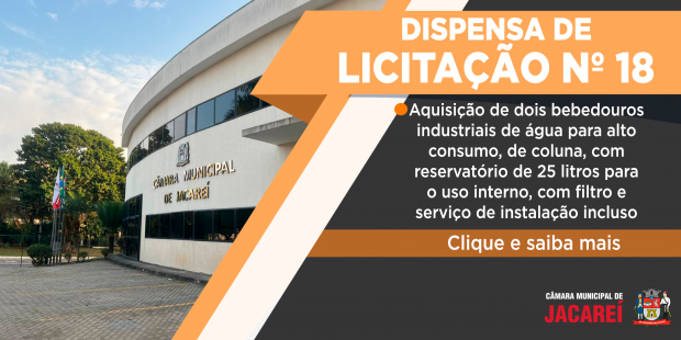 DISPENSA Nº 18/2026