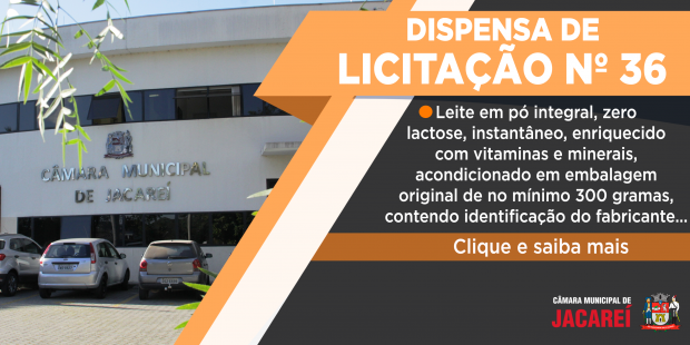 DISPENSA Nº 36/2026