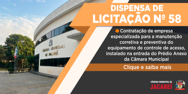 DISPENSA Nº 58/2026